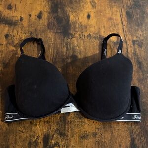PINK Victoria's Secret Classic Black Bra